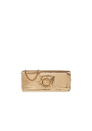 Versace Clutch With Shimmering Crystals