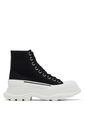 Alexander McQueen Tread Slick Lace Up Sneakers, Brand Size 35.5 ( US Size 5.5 )