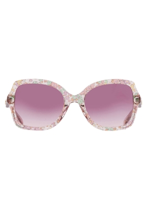 Coach Gradient Purple Pink Butterfly Ladies Sunglasses HC8410U 58947W 56