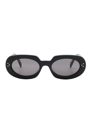 Celine Bold 3 Dots Grey Cat Eye Ladies Sunglasses CL40276U 01A 54
