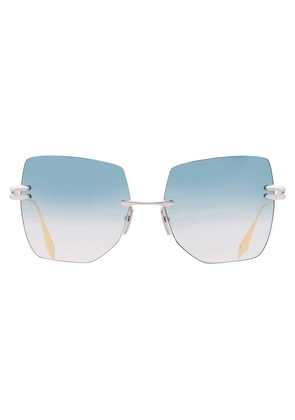 Dita EMBRA Turquoise Gradient Butterfly Ladies Sunglasses DTS155-A-03 58