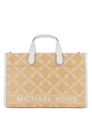 Michael Kors Large Gigi Monogram Jacquard Tote Bag