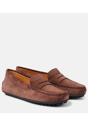 Tod's Suede driving shoes