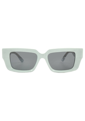 Gucci Grey Rectangular Unisex Sunglasses GG1529S 003 54