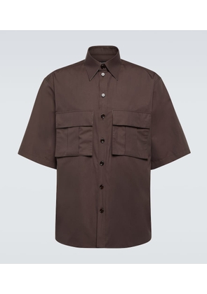Dolce&Gabbana Cotton and silk poplin shirt