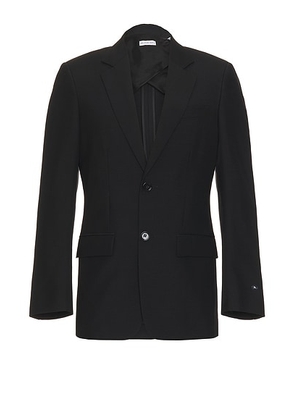Burberry Single Breasted Jacket in Black - Black. Size 48 (also in 50).