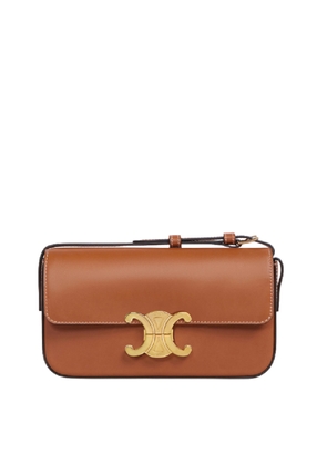 Celine Shoulder Bag Triomph Claude In Natural Calfskin