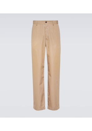 Dolce&Gabbana Cotton and silk chinos