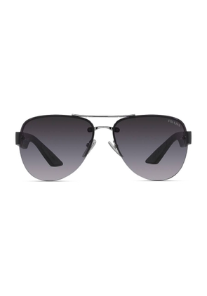 Prada Linea Rossa Grey Gradient Phantos Mens Sunglasses PS 55YS 1BC09U 64