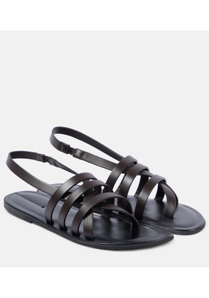 The Row Line leather sandals