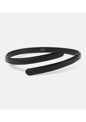 Alaia Flex Thin Twist leather belt