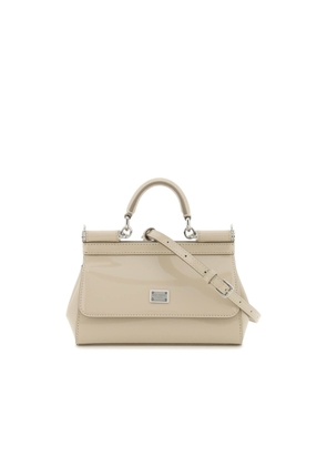 Dolce & Gabbana Patent Leather Small Sicily Bag
