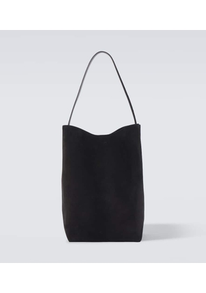 The Row N/S Park Large suede tote bag