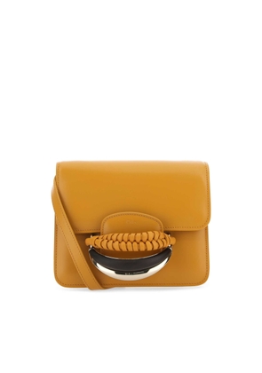 Chloé Mustard Leather Kattie Clutch