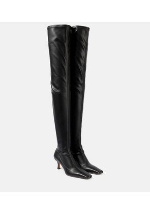 Proenza Schouler Faux leather over-the-knee boots