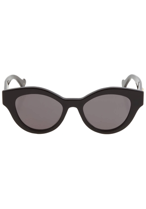 Gucci Grey Cat Eye Ladies Sunglasses GG0957S 002 51