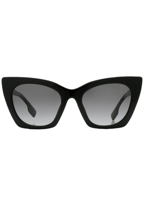 Burberry Marianne Grey Gradient Cat Eye Ladies Sunglasses BE4372U 30018G 52
