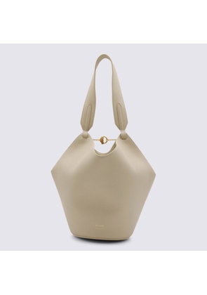 Khaite Ivory Leather Satchel