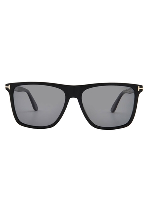 Tom Ford Fletcher Polarized Smoke Square Mens Sunglasses FT0832 01D 57