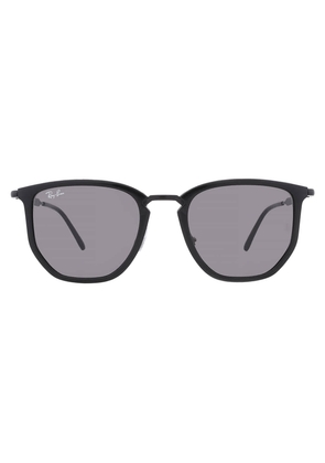 Ray Ban Dark Grey Irregular Unisex Sunglasses RB4451 601/B1 50