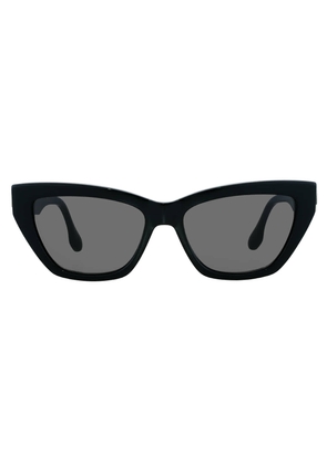 Victoria Beckham Grey Cat Eye Ladies Sunglasses VB668S 001 55