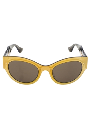 Versace Brown Cat Eye Ladies Sunglasses VE2234 1002/3 53