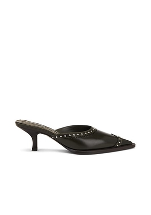 Burberry Bird Kitten Heel in Shale - Black. Size 36 (also in 37, 39, 39.5, 40, 41).
