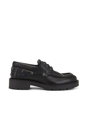 Burberry Boat Shoe in Black - Black. Size 44 (also in ).