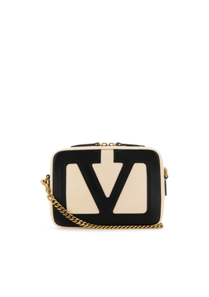 Valentino Garavani Ivory Nappa Leather Viva Superstar Crossbody Bag