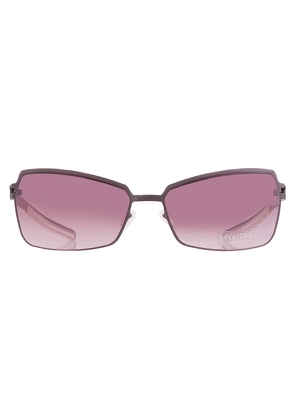 Mykita NO1 SUN-KIM-PURPLE Bordeax Gradient Horn Unisex Sunglasses NO1 SUN-KIM-PURPLE