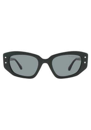 Michael Kors Green Cat Eye Ladies Sunglasses MK22348 40063H 50