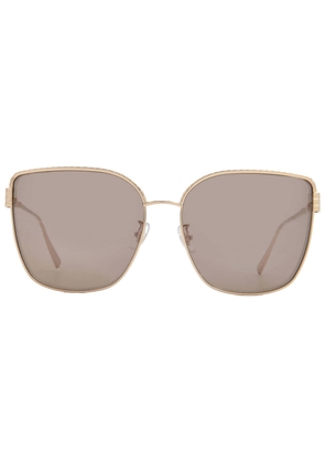 Chopard Brown Butterfly Ladies Sunglasses SCHG67M 300X 63