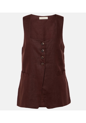 Faithfull Maya linen vest