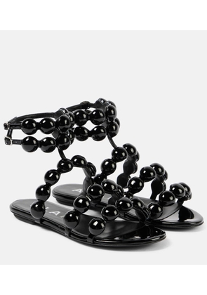 Alaia Sphere leather sandals