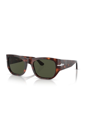 Persol Green Square Ladies Sunglasses PO3308S 24/31 51
