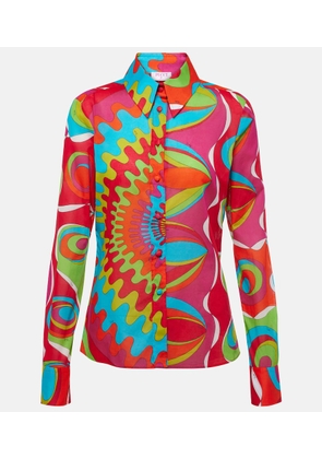 Pucci Bersaglio cotton shirt