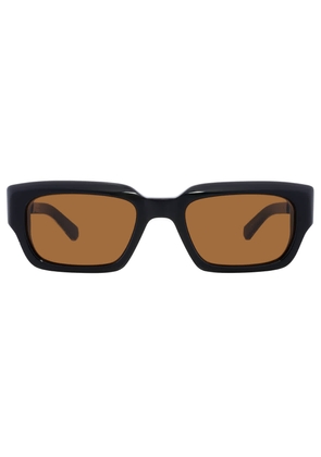 Mr. Leight MAVERICK S Mojave Brown Rectangular Unisex Sunglasses ML2037 BK-PW/SFMOJBRN 51