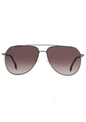 Hugo Boss Brown Antireflex Pilot Mens Sunglasses BOSS 1447/O/S 0KJ1/86 61