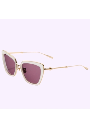 Valentino DAYDREAM II Bordeax Butterfly Ladies Sunglasses VLS-165 C 53