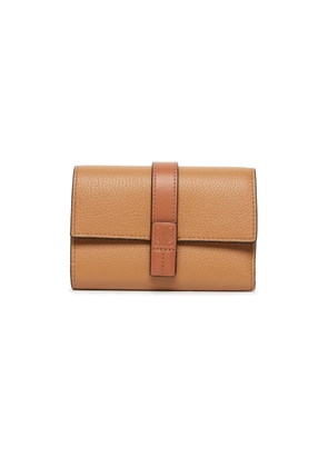 Loewe Small Vertical Wallet In Soft Grained Calfskin