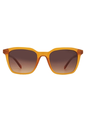 Guess Brown Gradient Square Mens Sunglasses GU00170 44F 53