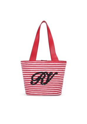 Roger Vivier Rv Straw Panier Small