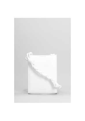 Jil Sander Ivory Leather Tangle Shoulder Bag