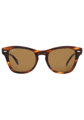 Ray Ban Brown Square Unisex Sunglasses RB0707S 954/33 53