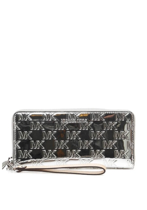 Michael Kors Jet Set Embossed Logo Travel Wallet