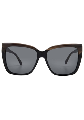 Salvatore Ferragamo Blue Butterfly Ladies Sunglasses SF1102S 217 58