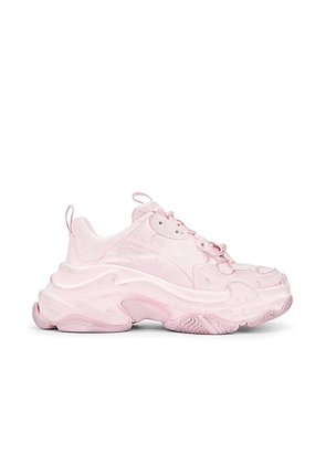 Balenciaga Triple S Satin Sneaker in Petal Pink - Rose. Size 41 (also in ).