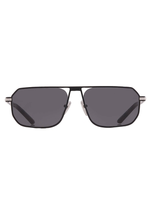Prada Dark Grey Square Mens Sunglasses PR A53S 1BO5S0 59