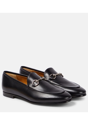 Gucci Jordaan Horsebit leather loafers