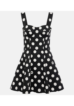Dolce&Gabbana Cotton-blend minidress